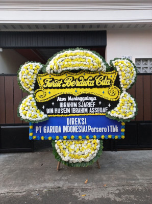 Papan Bunga Duka di Kaligandu